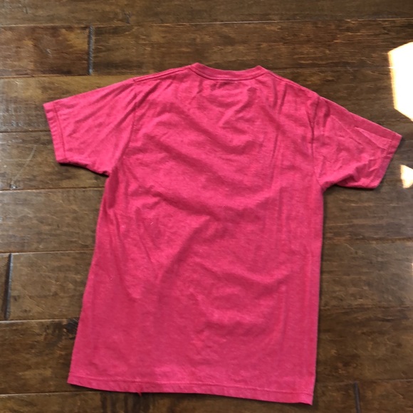 Mens Vintage Star Trek Small Top Shirt Red & White Soft Cotton Blend Enterprise - Picture 4 of 4